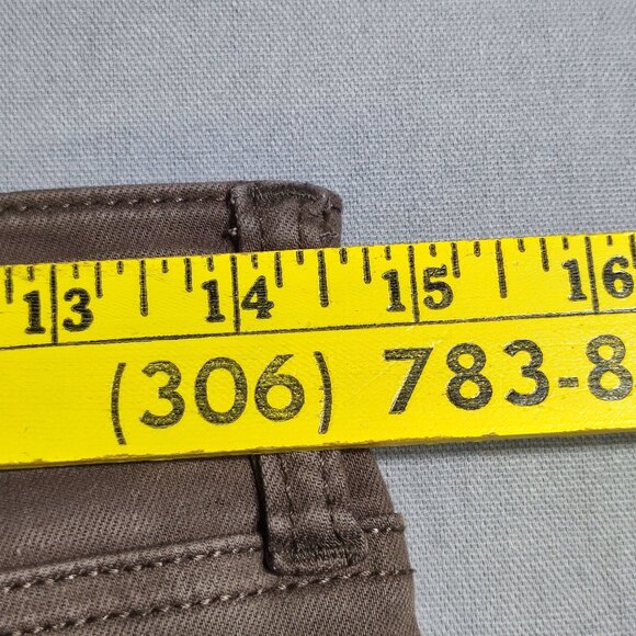 Buffalo Hanna High-rise stretch skinny pants women's size 6 brown - Picture 9 of 13